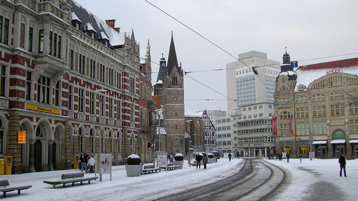Erfurt im Schnee