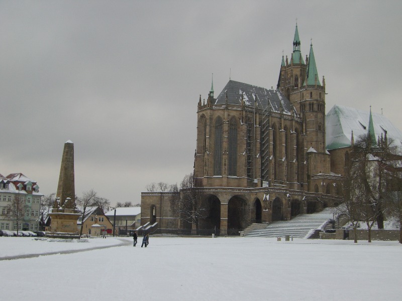 Erfurt im Schnee