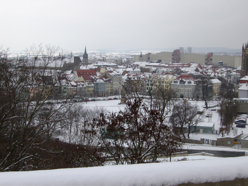 Erfurt im Winter