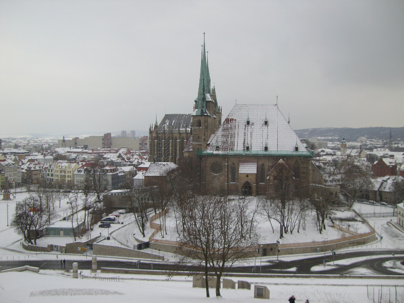 Erfurt im Winter