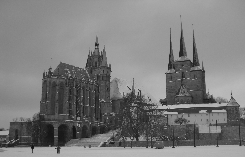 Erfurt im Winter