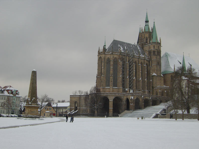 Erfurt im Winter