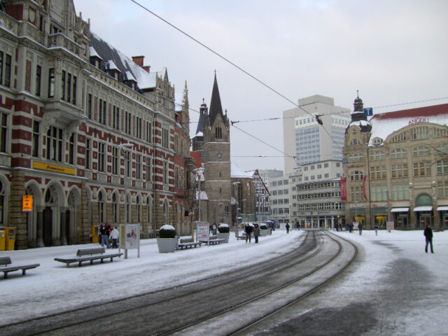 Erfurt im Schnee