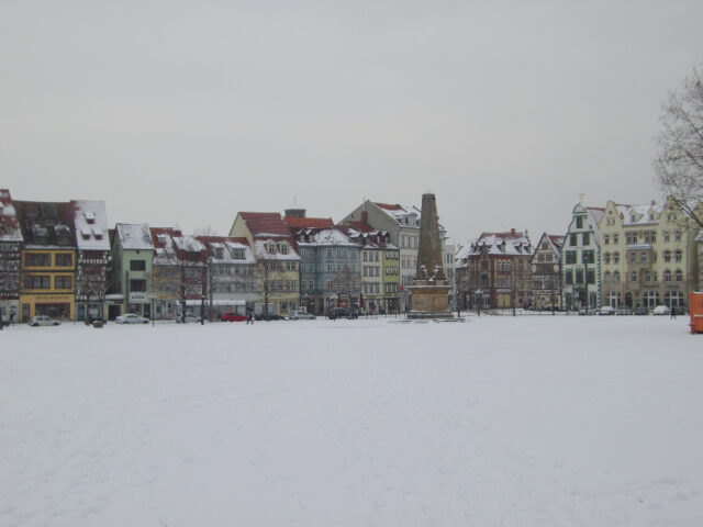 Erfurt im Winter