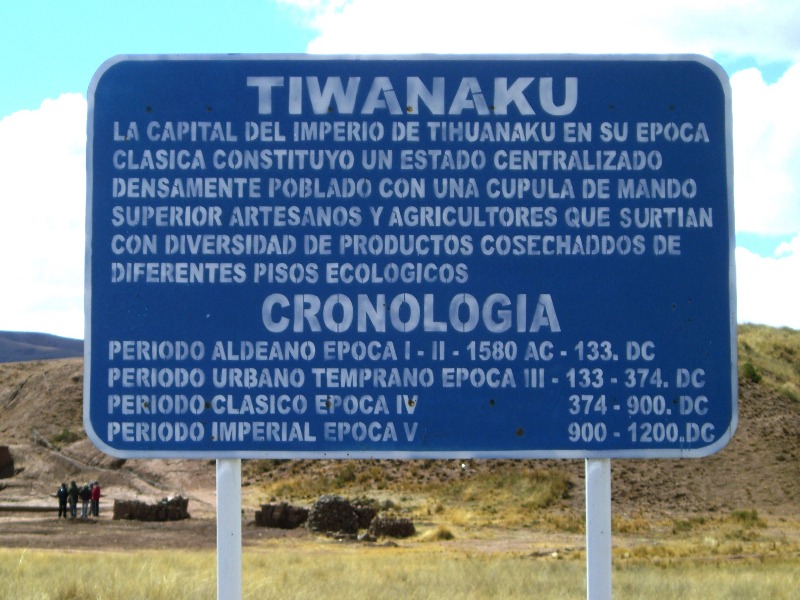 Tiahuanaco Bolivien