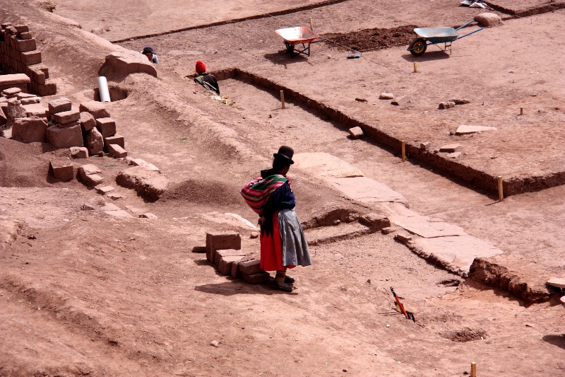 Tiahuanaco Bolivien