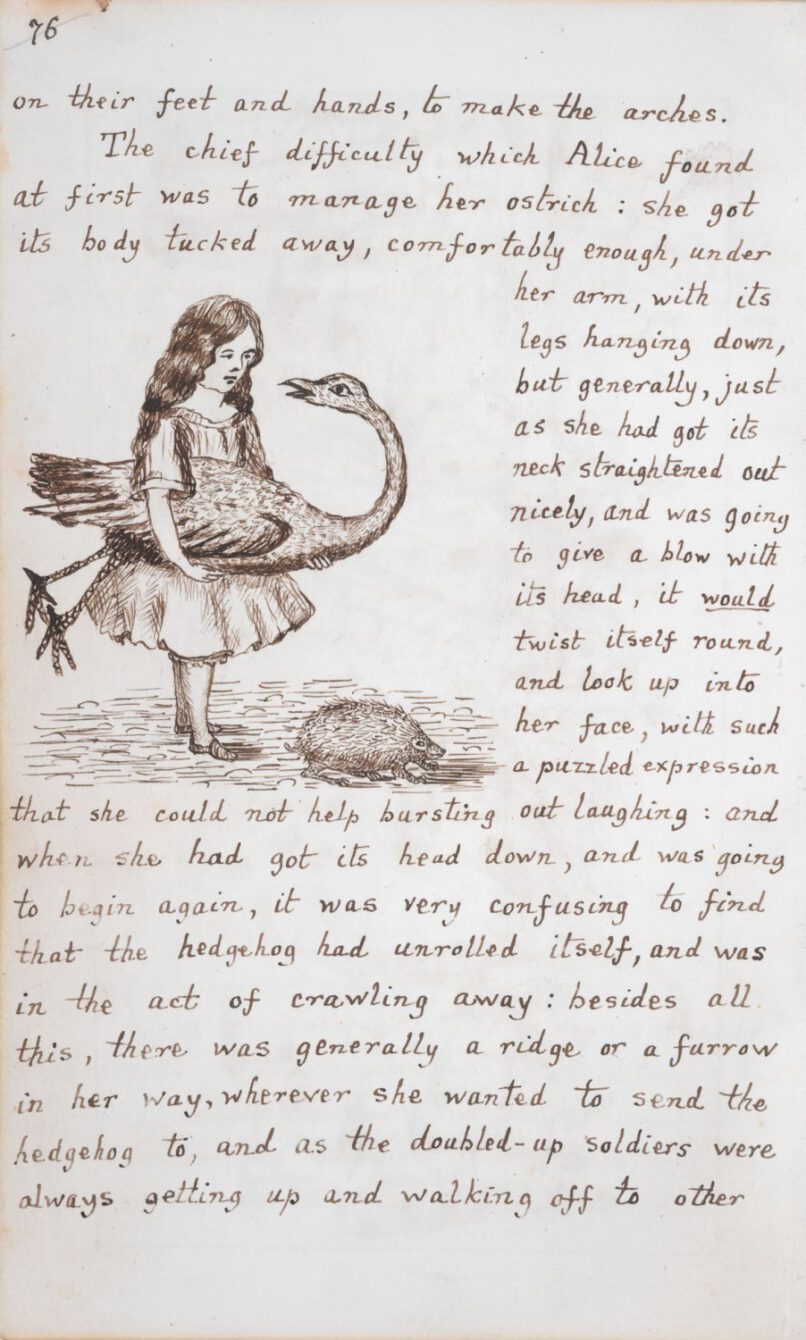 Lewis Carroll: Alice’s Adventures Under Ground