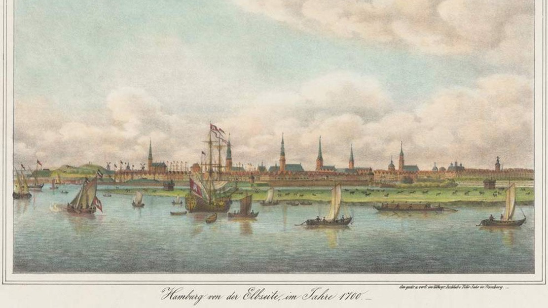 Spaziergang durch das historische Hamburg