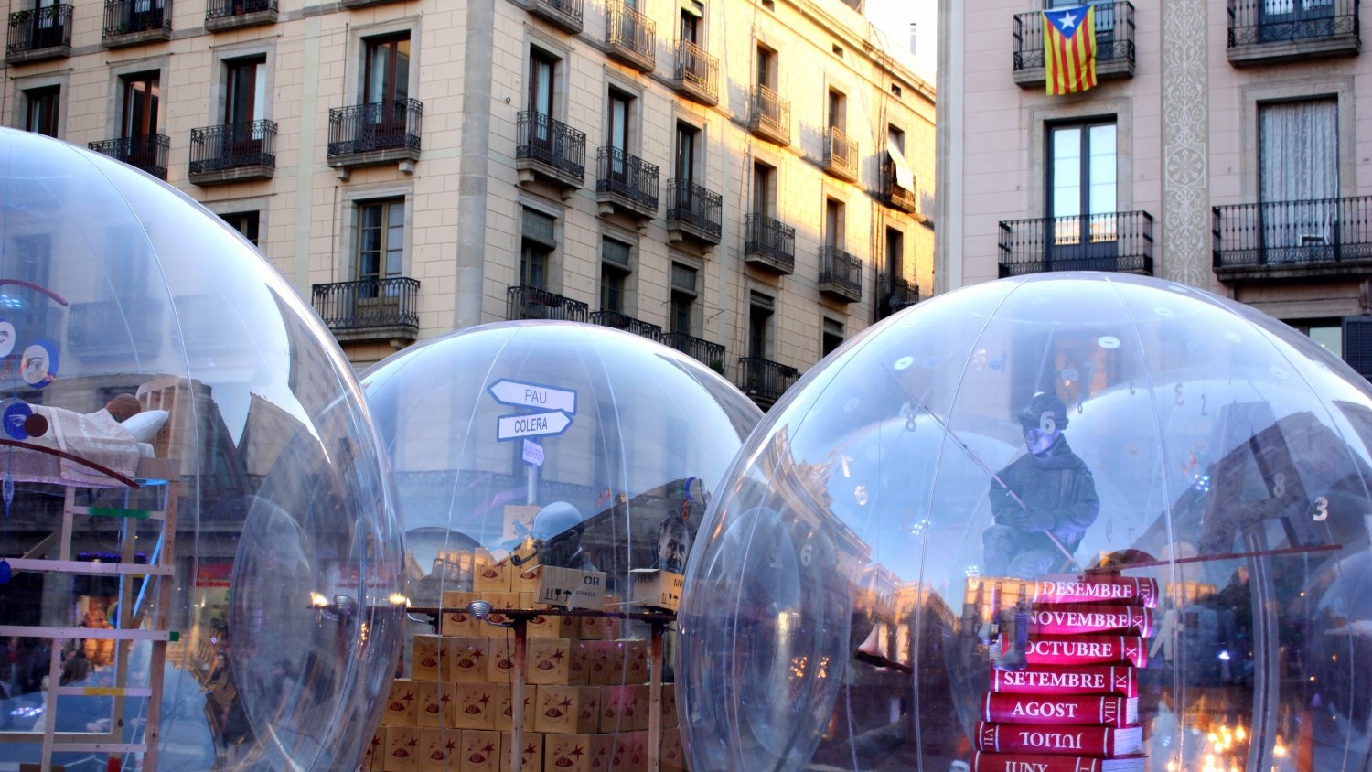 Schneekugeln in Barcelona