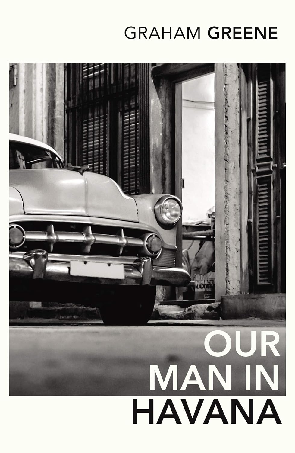 Book cover of "Our Man in Havana" by Graham Greene