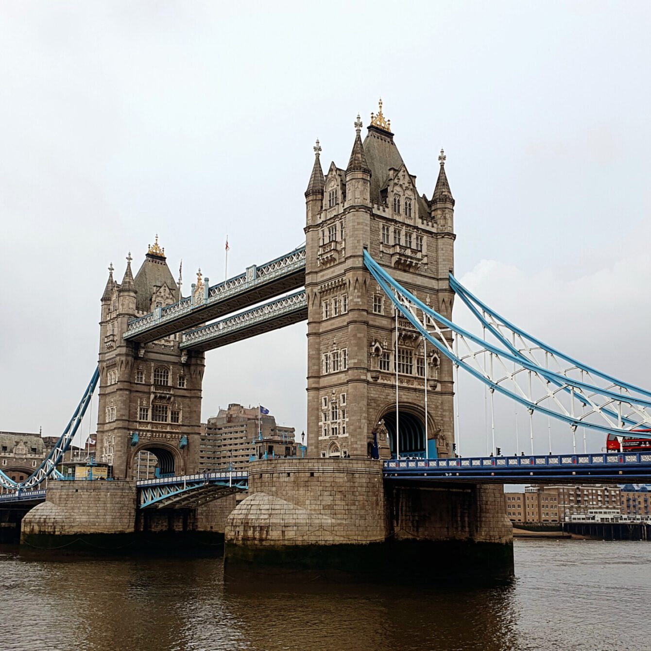 Tower Bridge in London.