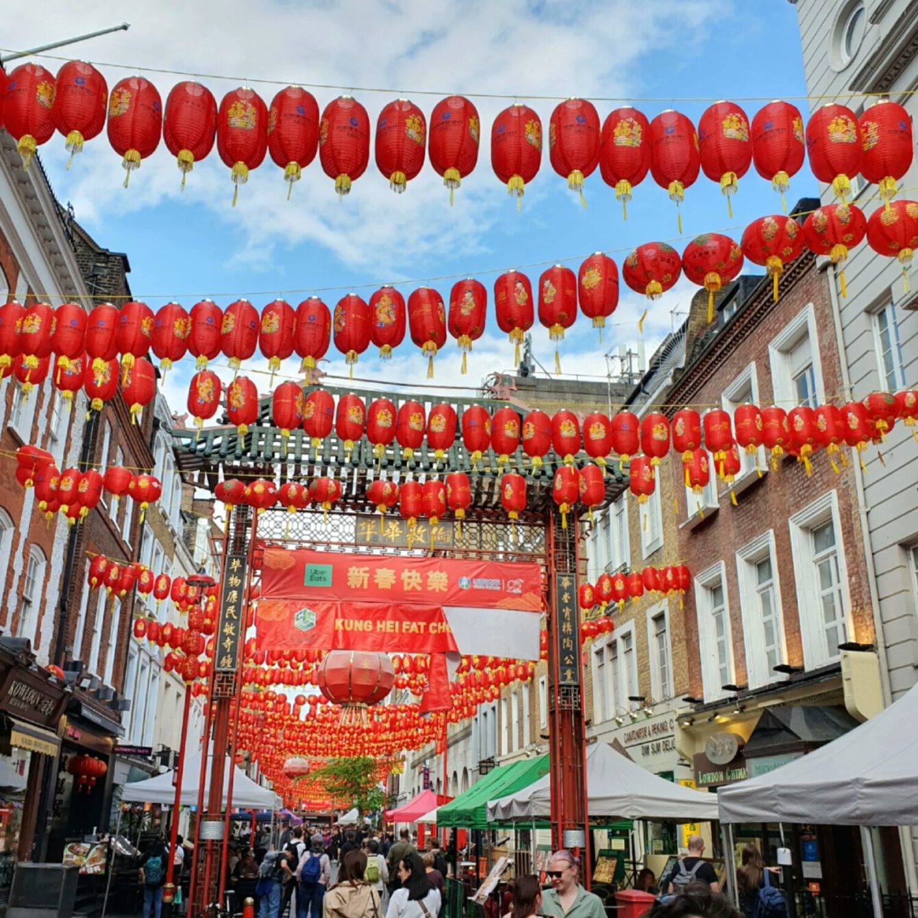 Chinatown in London.