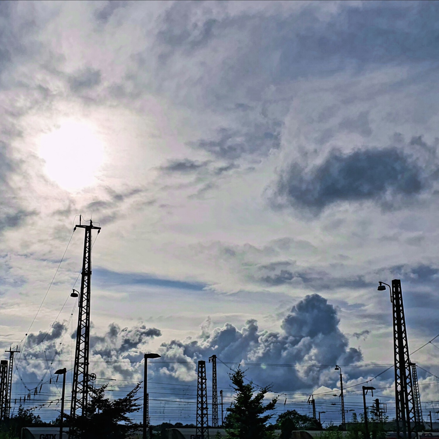 Clouds in the sky