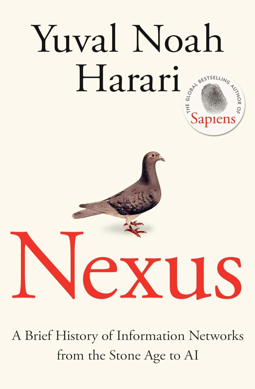 Book cover of "Nexus" by Yuval Noah Harari