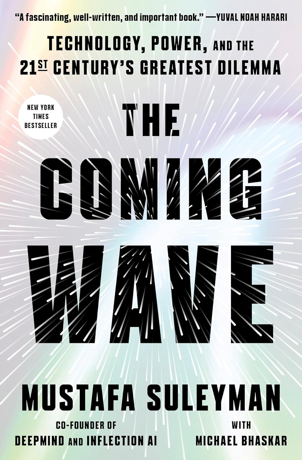 Book cover of "The Coming Wave" by Mustafa Suleyman