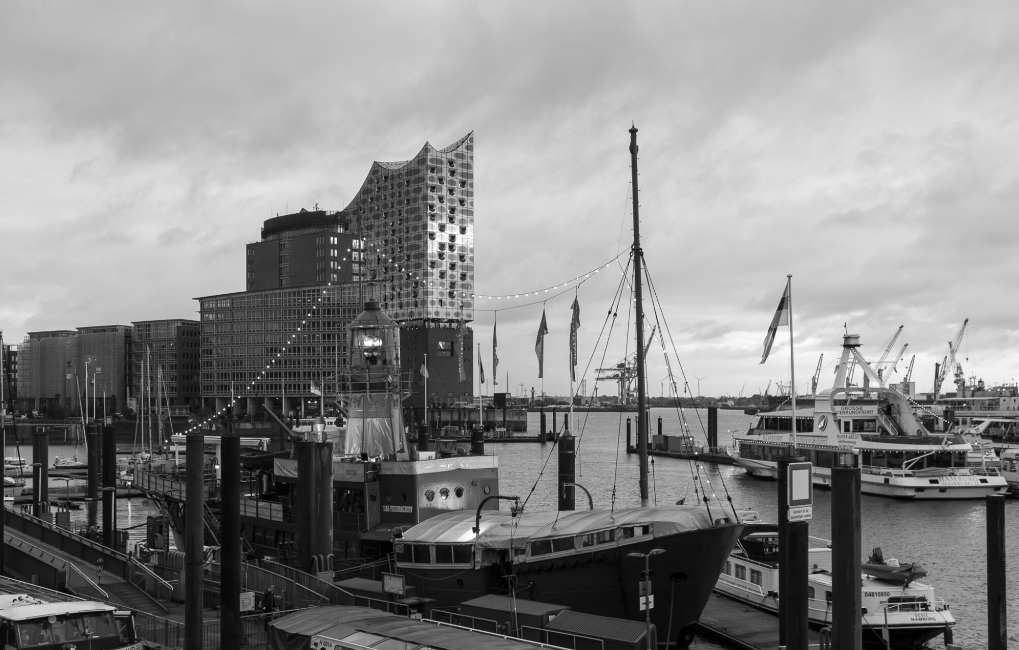 Hamburg harbour